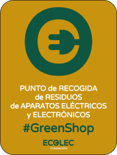 sello #GreenShop Oro