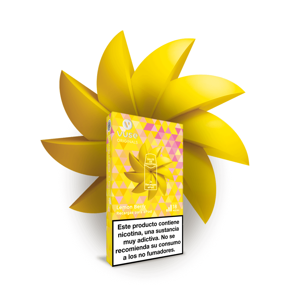 Recarga ePod2 limon frutos rojos 18